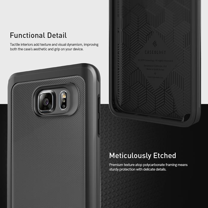 Caseology - Caseology Vault Skal till Samsung Galaxy Note 5 - Svart