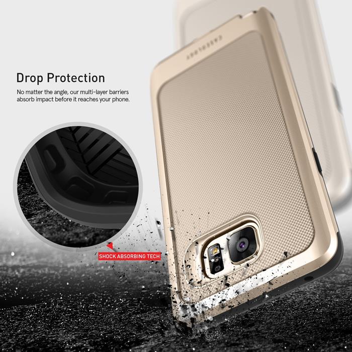 UTGÅTT - Caseology Vault Skal till Samsung Galaxy Note 5 - Gold