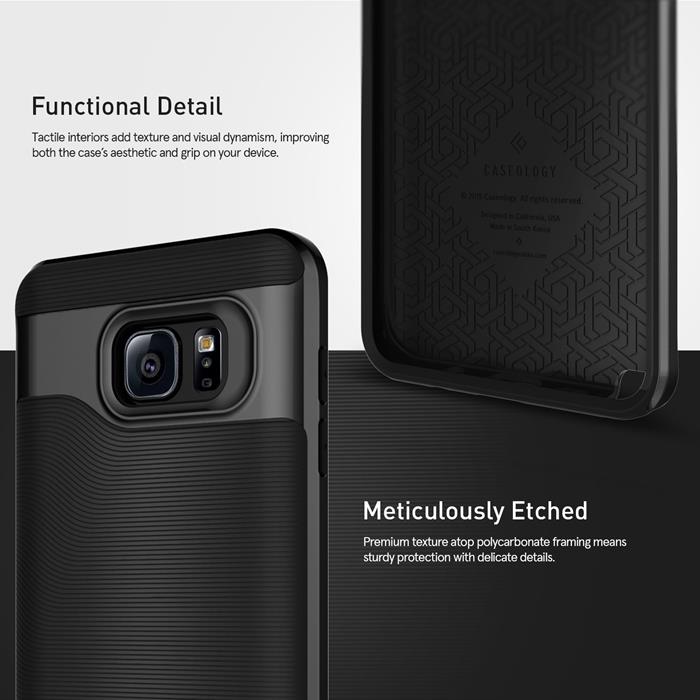 Caseology
Caseology Wavelength Series BaksideSkal till Samsung Note 5 - Svart