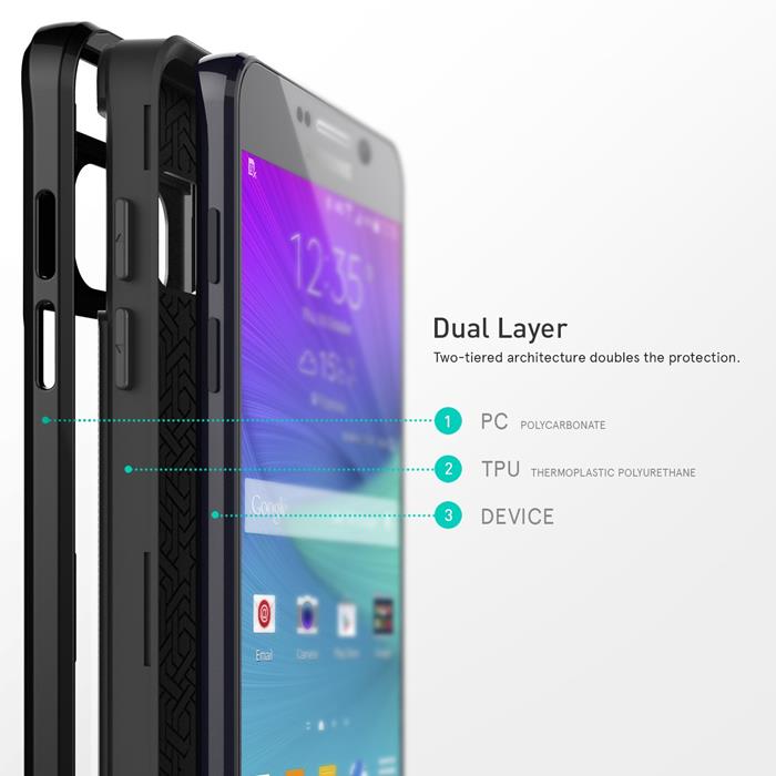 Caseology
Caseology Wavelength Series BaksideSkal till Samsung Note 5 - Svart