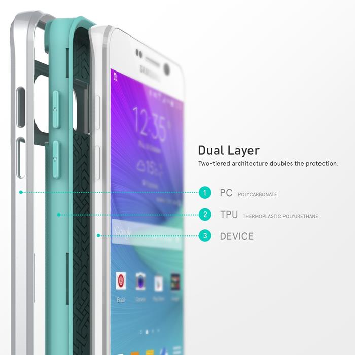 Caseology
Caseology Wavelength Series BaksideSkal till Samsung Note 5 - Mint
