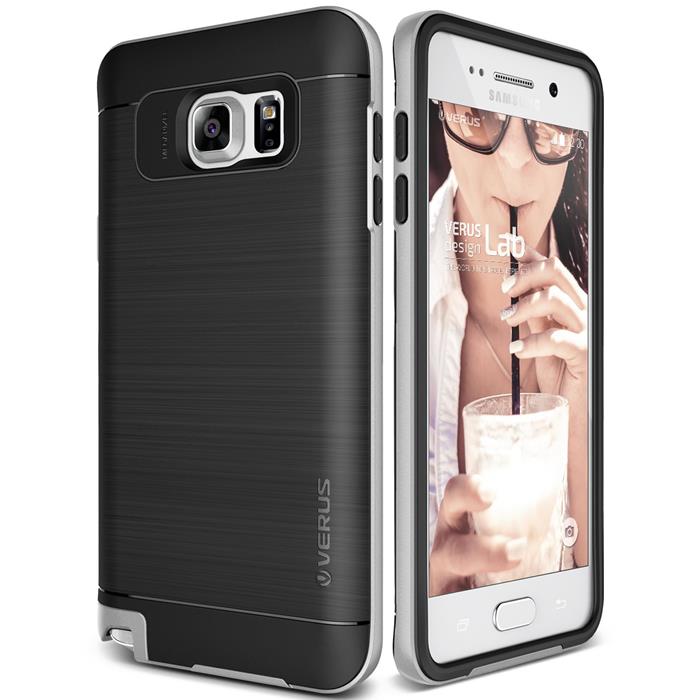 VERUS - Verus High Pro Shield Skal till Samsung Galaxy Note 5 - Silver