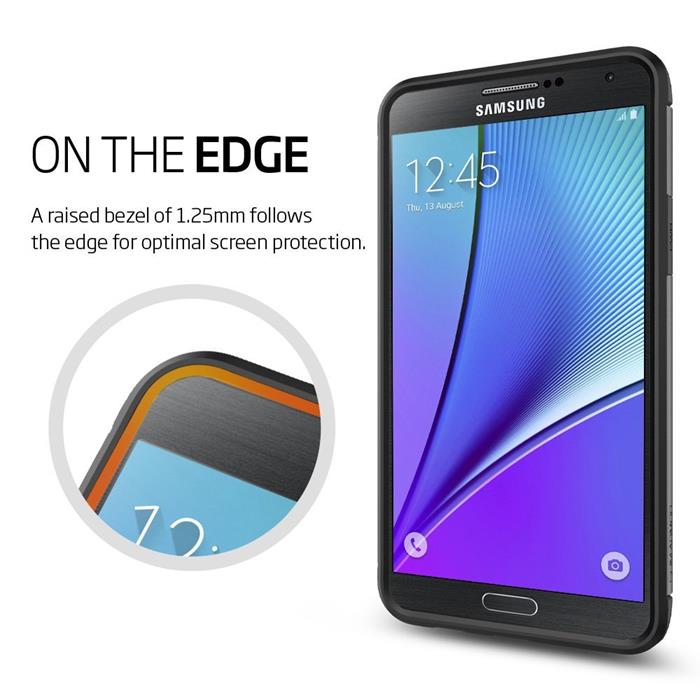 Spigen
SPIGEN Slim Armor Skal till Samsung Galaxy Note 5 - Gunmetal