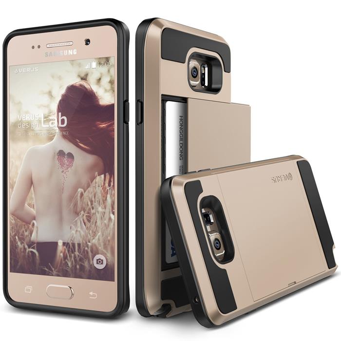 VERUS - Verus Damda Slide Skal till Samsung Galaxy Note 5 - Gold