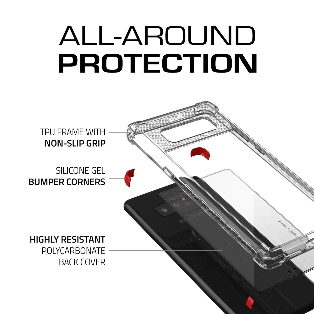 Ghostek
Ghostek Covert 2 Skal till Samsung Galaxy Note 8 - Svart