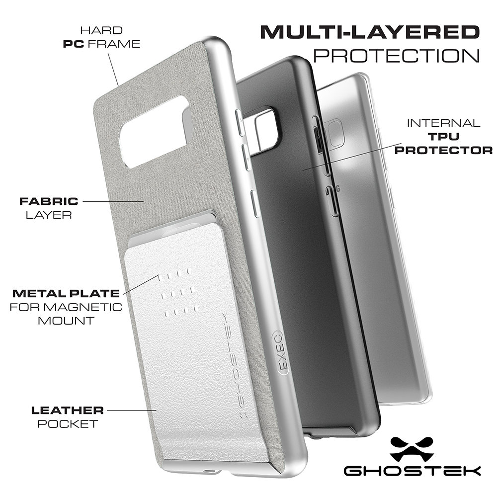 Ghostek
Ghostek Exec 2 Skal till Samsung Galaxy Note 8 - Svart