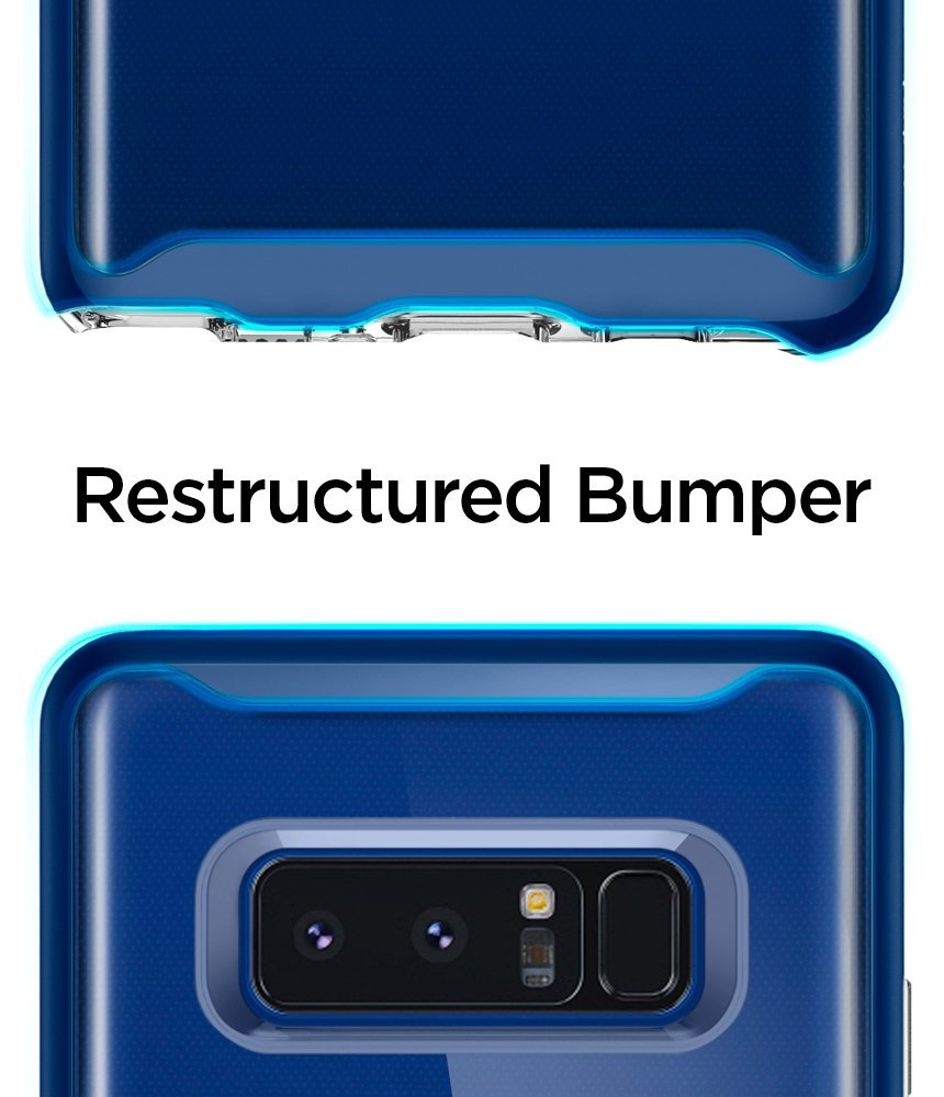 Spigen
SPIGEN Neo Hybrid Crystal Skal till Samsung Galaxy Note 8 - Deep Blue