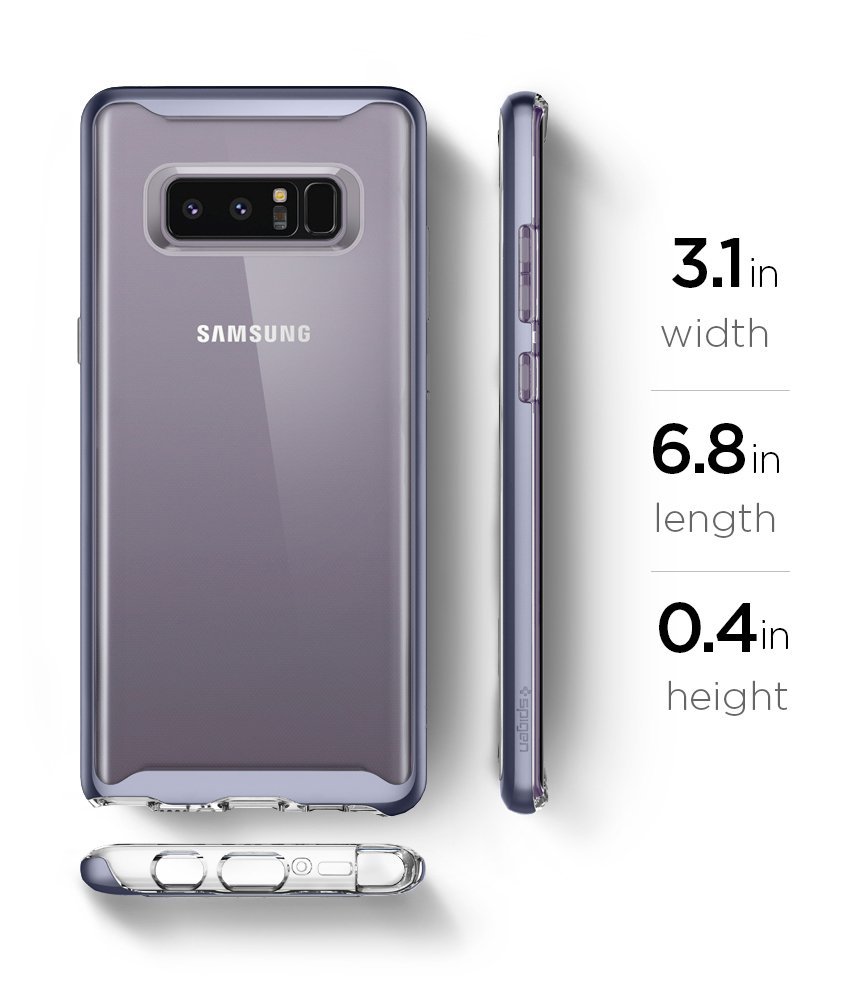Spigen
SPIGEN Neo Hybrid Crystal Skal till Samsung Galaxy Note 8 - Orchid Grey