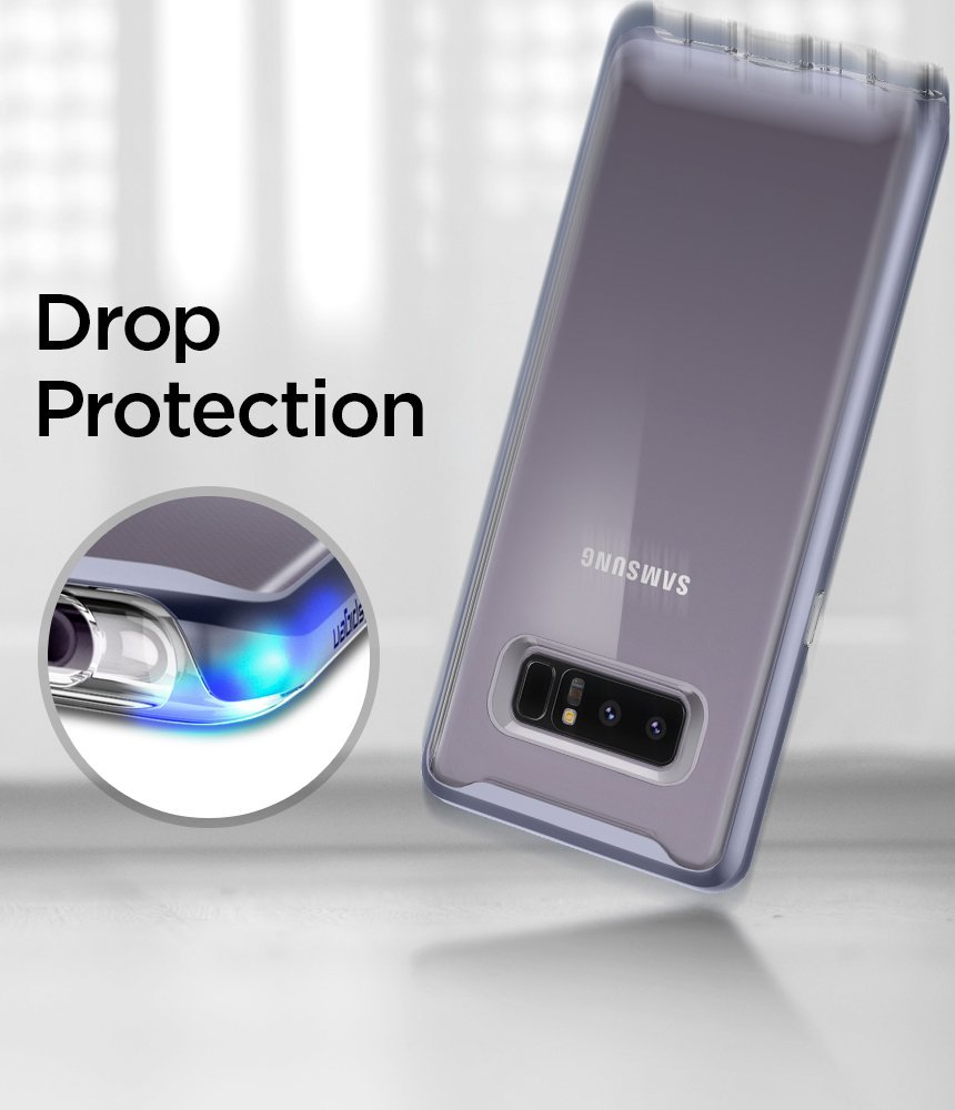 Spigen
SPIGEN Neo Hybrid Crystal Skal till Samsung Galaxy Note 8 - Orchid Grey