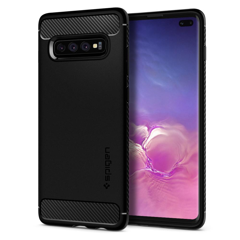 Spigen
SPIGEN Rugged Armor Skal till Samsung Galaxy S10 Plus - Svart