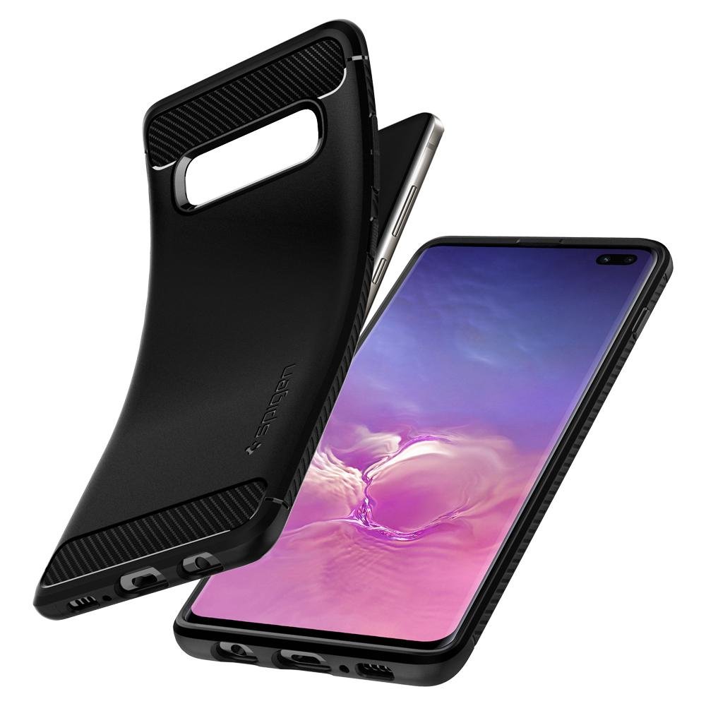 Spigen
SPIGEN Rugged Armor Skal till Samsung Galaxy S10 Plus - Svart