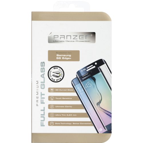 Panzer
Panzer F-F Curved Tempered Glass Screenprotector Samsung Galaxy S6 Edge+ (Svart)