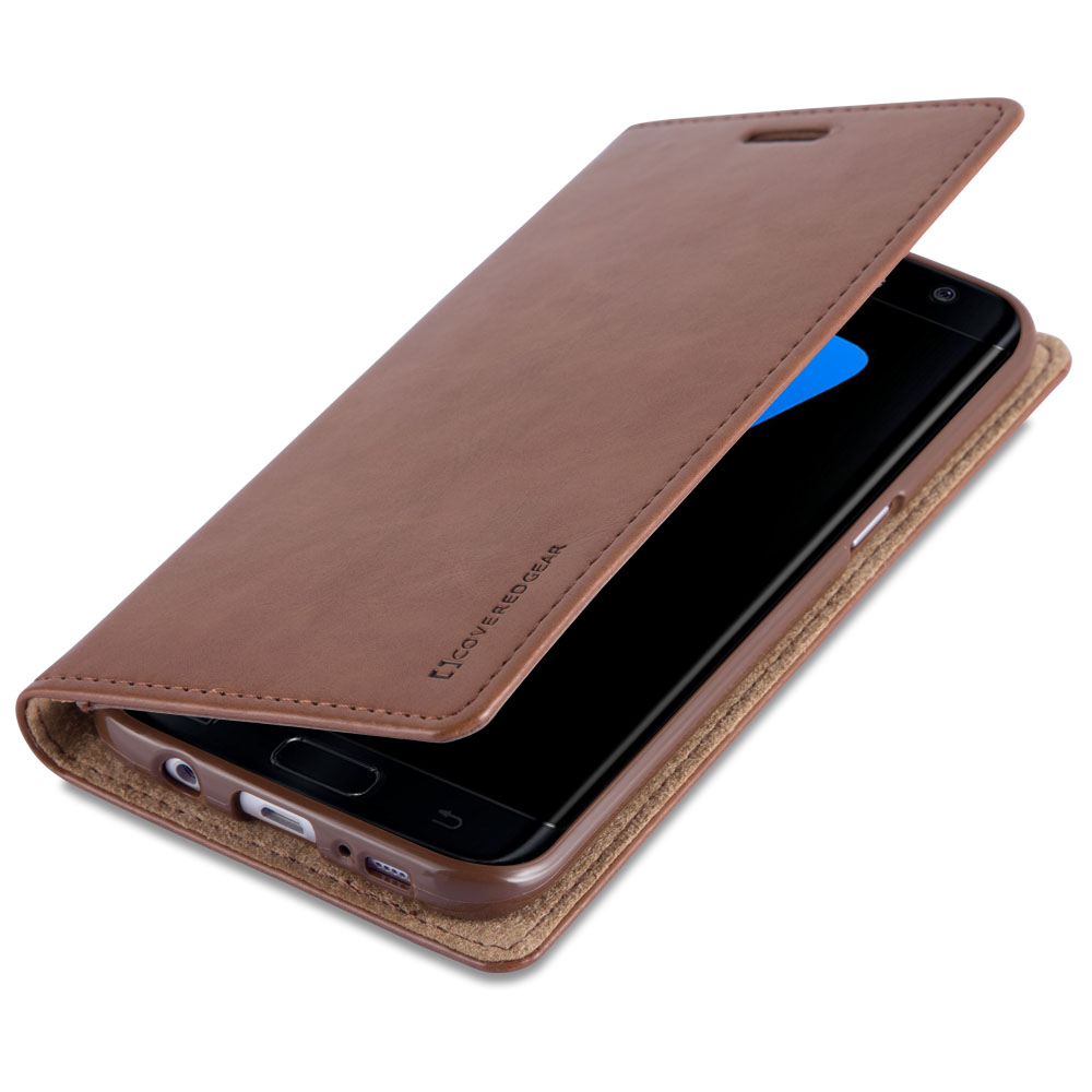CoveredGear
CoveredGear Discover Wallet till Samsung Galaxy S7 Edge (Brun)