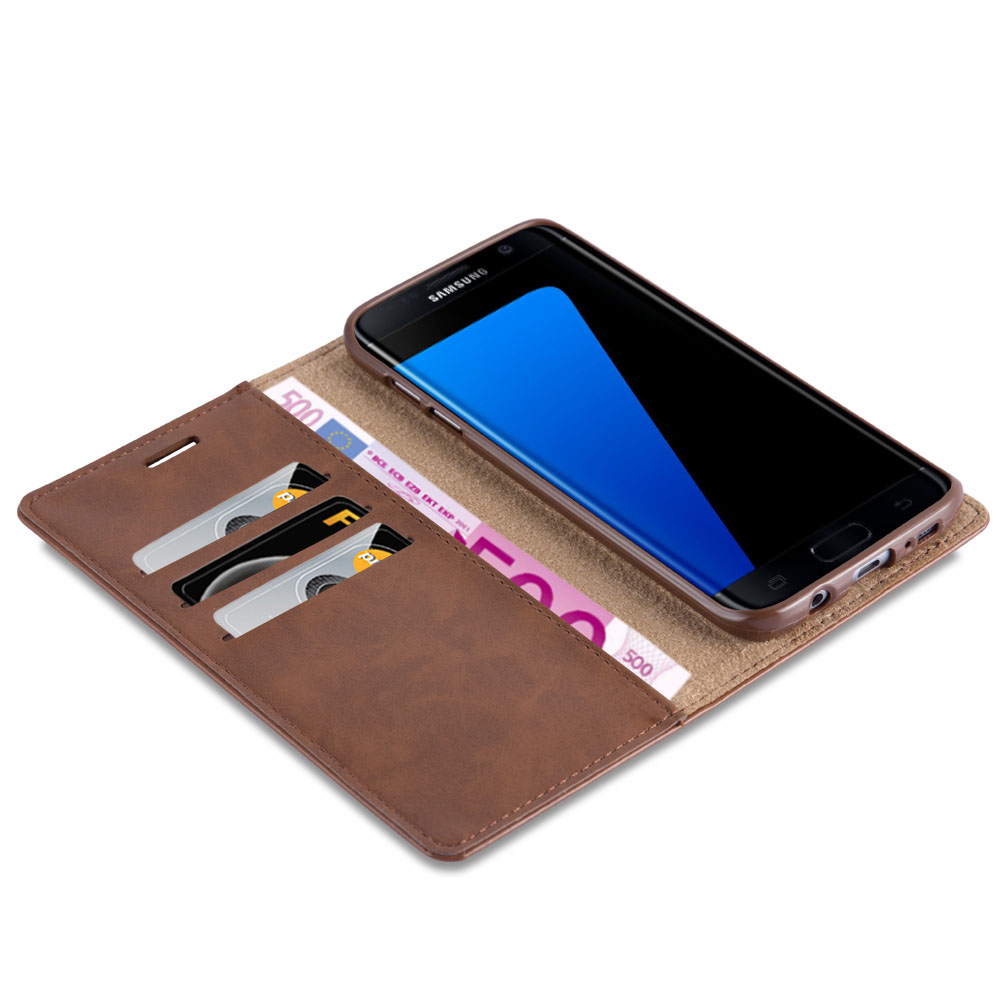 CoveredGear
CoveredGear Discover Wallet till Samsung Galaxy S7 Edge (Brun)