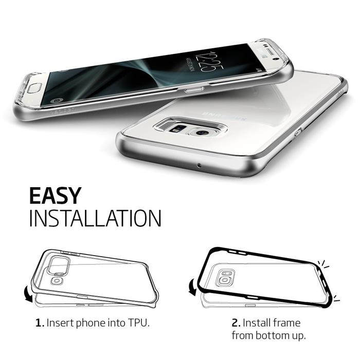 Spigen
SPIGEN Neo Hybrid Crystal Skal till Samsung Galaxy S7 Edge - Silver