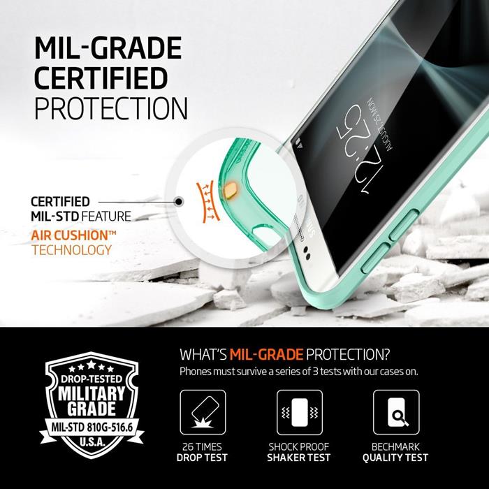 Spigen
SPIGEN Ultra Hybrid Skal till Samsung Galaxy S7 Edge - Mint