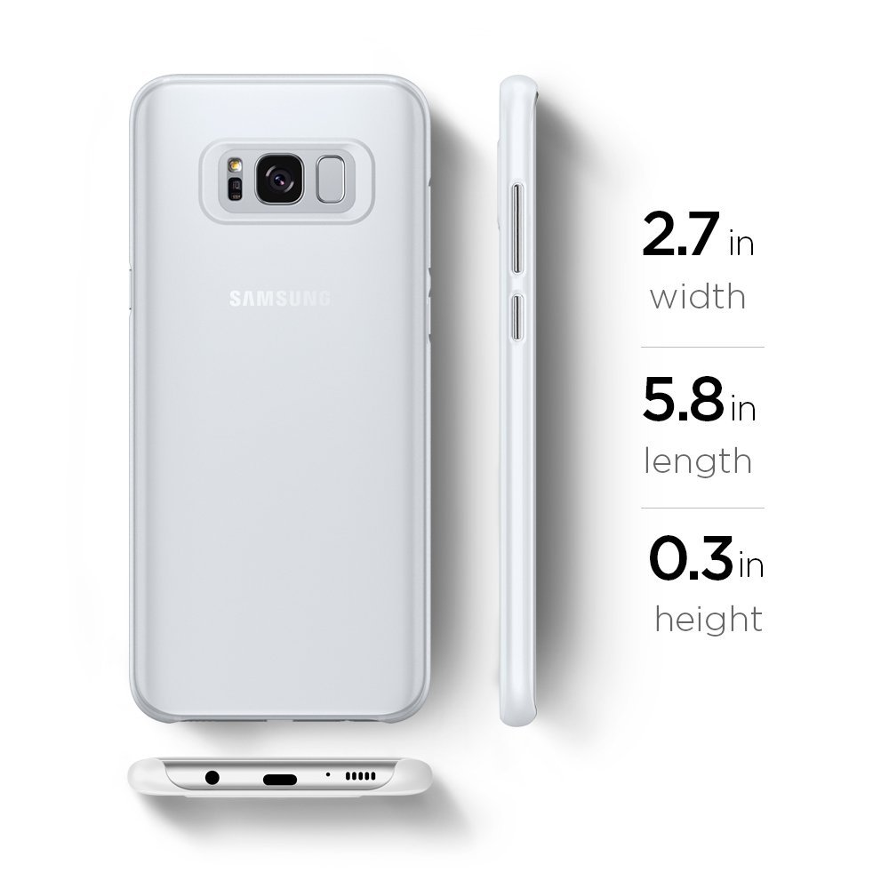 Spigen
SPIGEN Air Skin Thick Skal till Samsung Galaxy S8 - Clear
