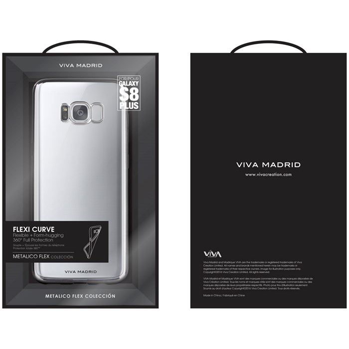 Viva Madrid
Viva Madrid Metalico Flex Case Samsung Galaxy S8 Plus - Gunmetal