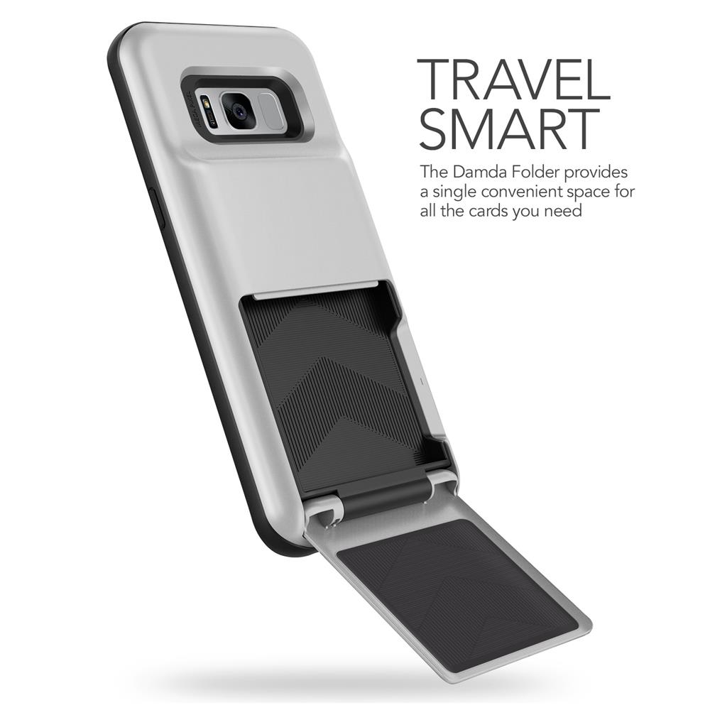 VERUS
Verus Damda Folder Card Slot Skal till Samsung Galaxy S8 - Silver