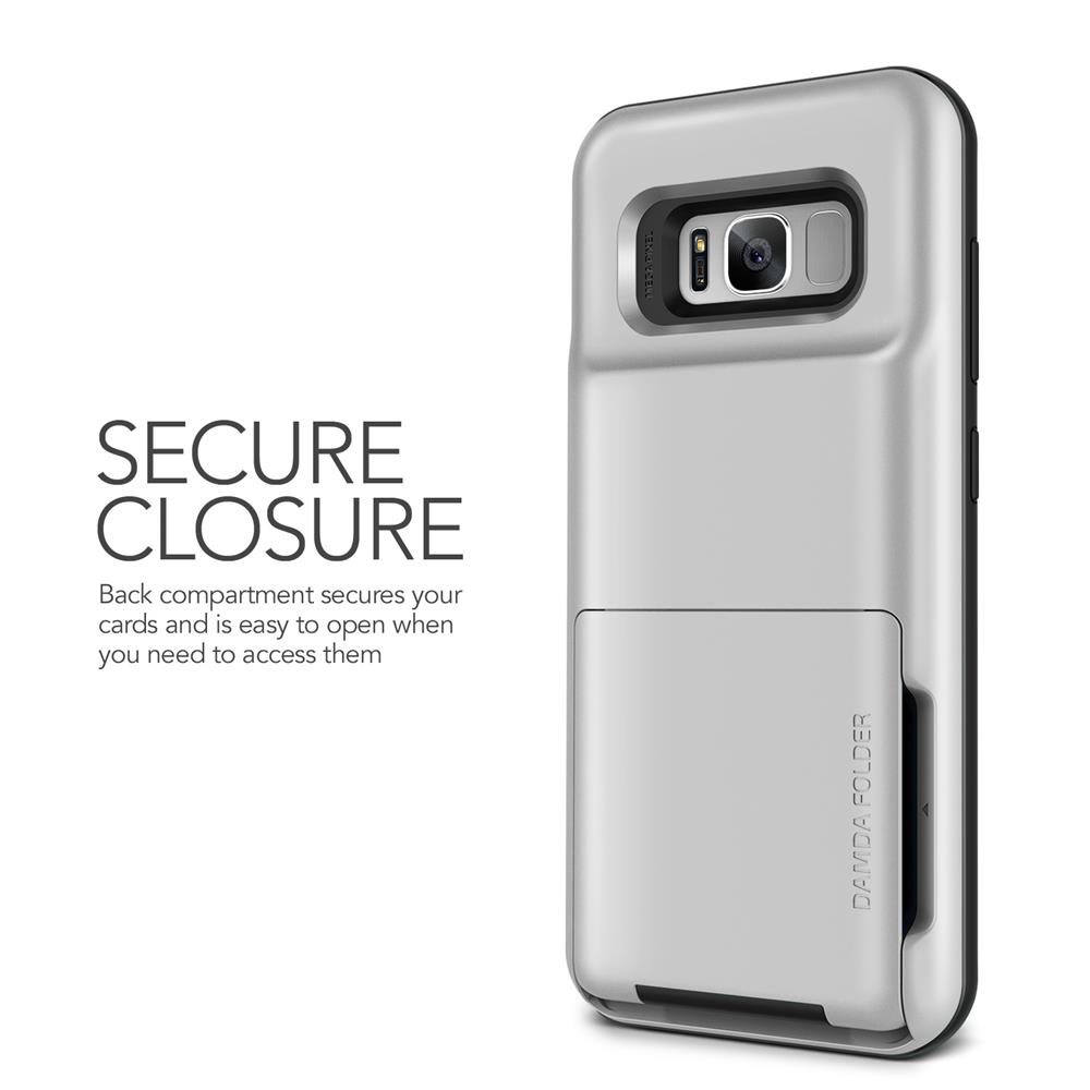 VERUS
Verus Damda Folder Card Slot Skal till Samsung Galaxy S8 - Silver