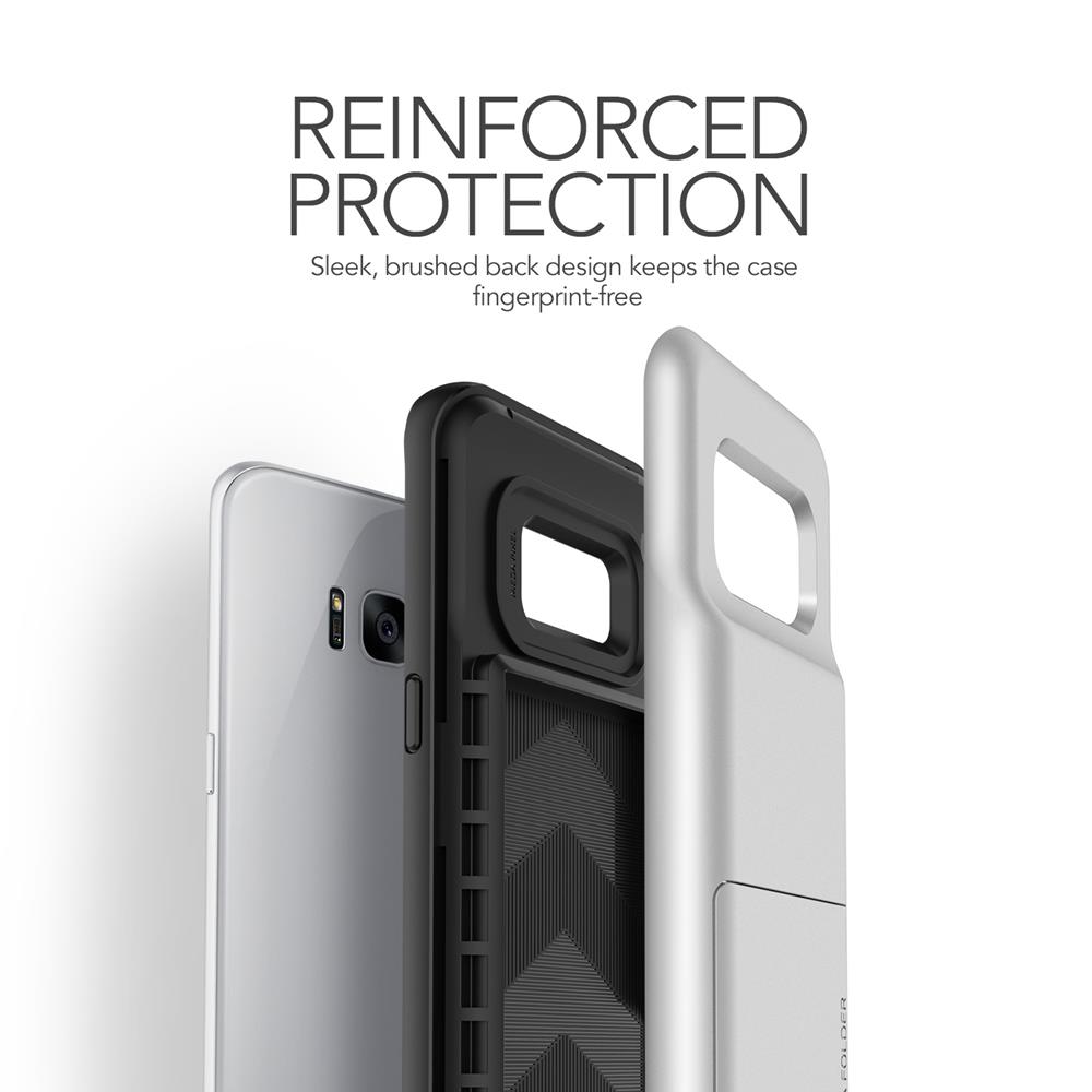 VERUS
Verus Damda Folder Card Slot Skal till Samsung Galaxy S8 - Silver