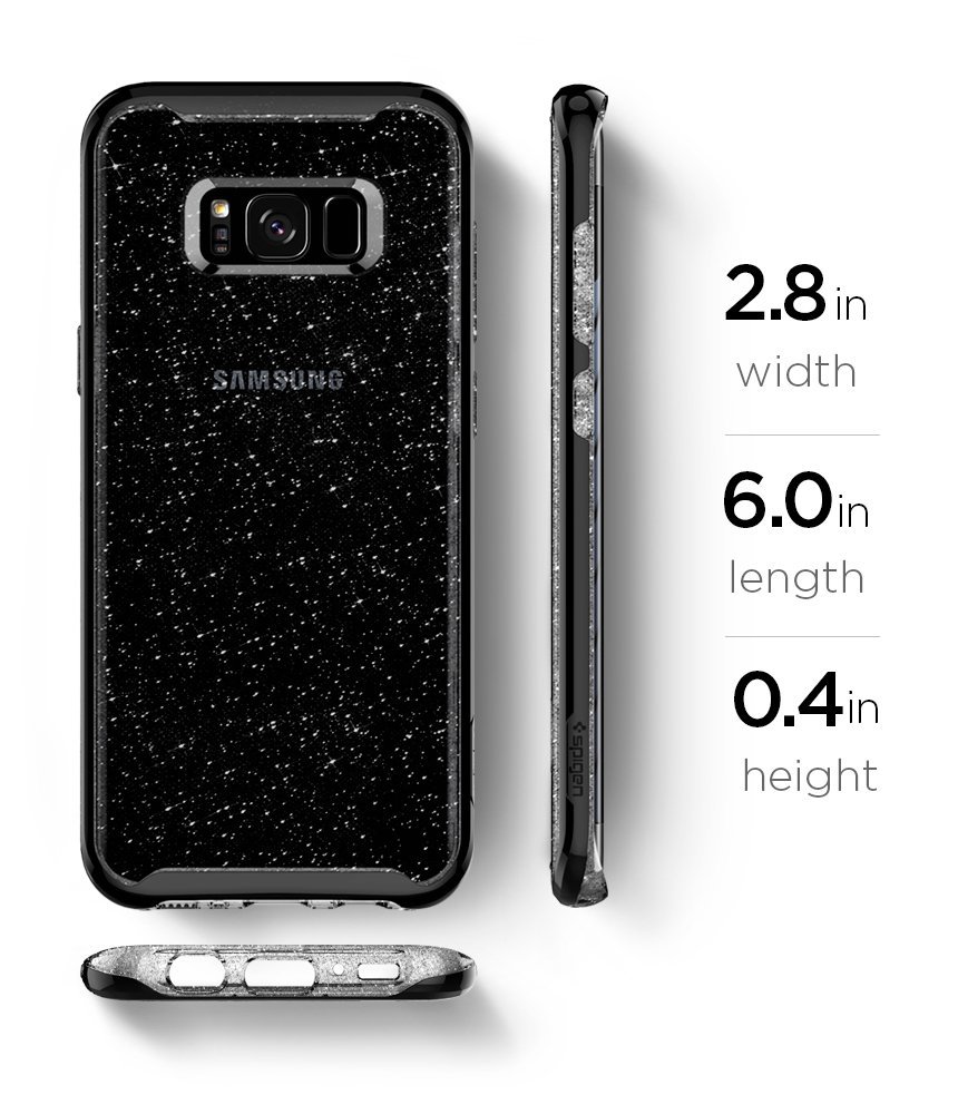 Spigen
SPIGEN Neo Hybrid Crystal Glitter Skal till Samsung Galaxy S8 - Svart