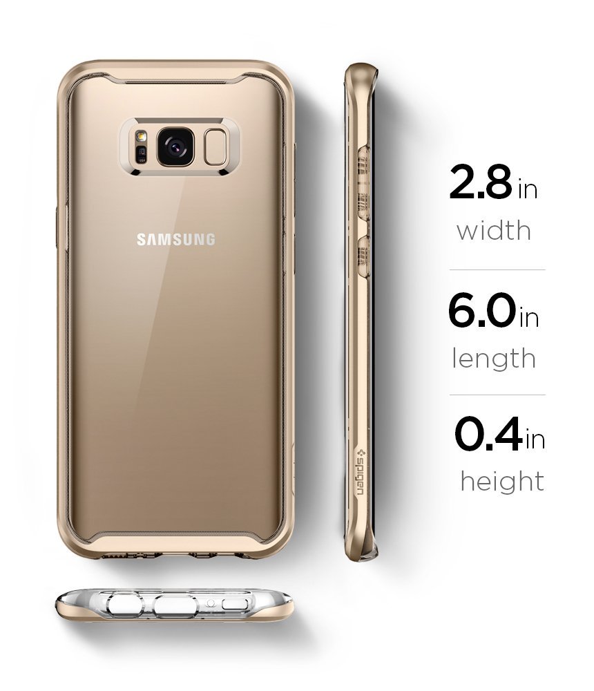 Spigen
SPIGEN Neo Hybrid Crystal Skal till Samsung Galaxy S8 - Gold