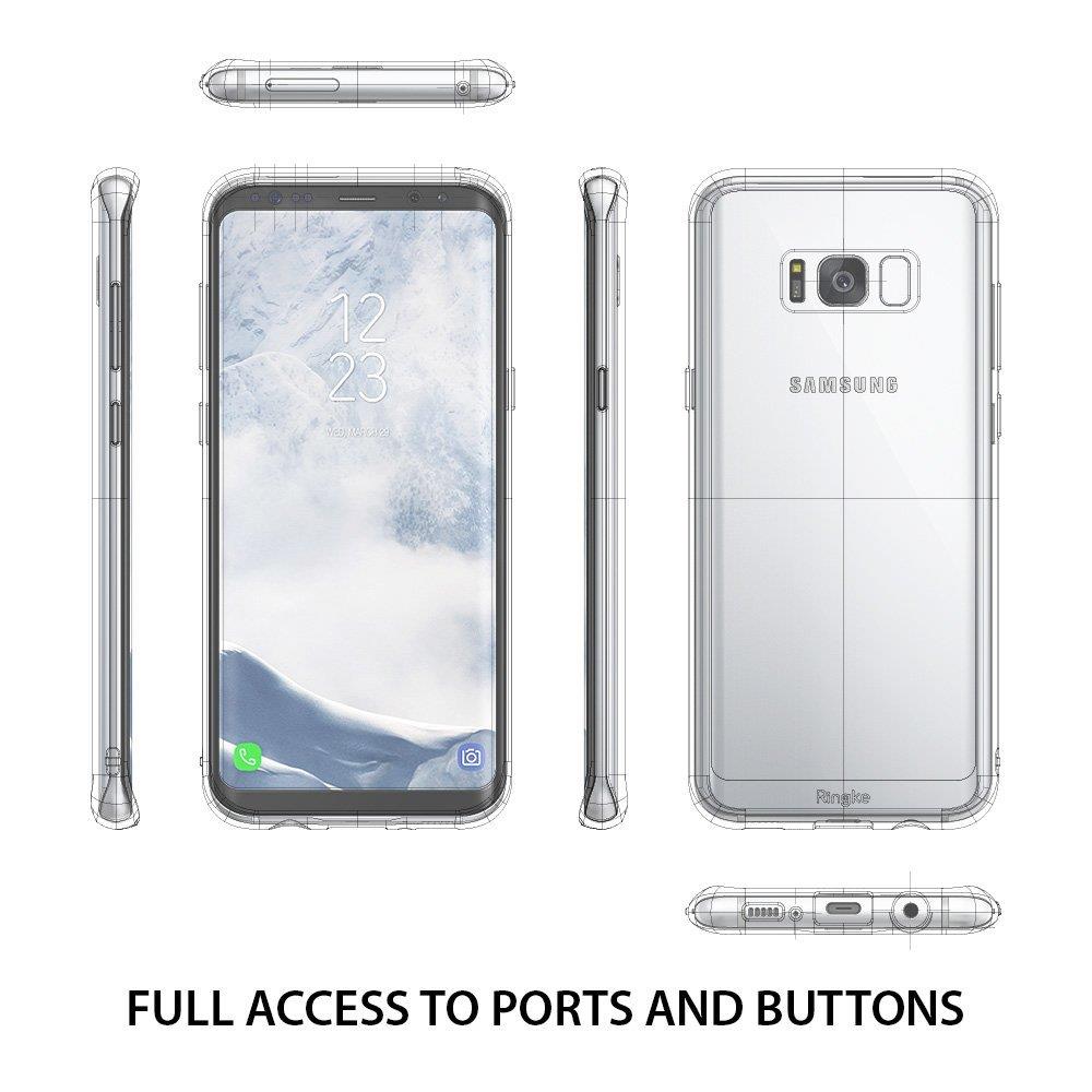 Rearth
Ringke Fusion Shock Absorption Skal till Samsung Galaxy S8 Plus - Grå
