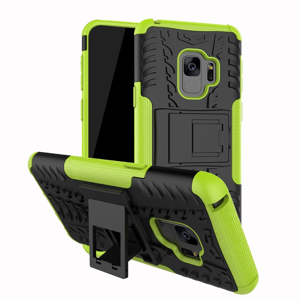 OEM
Rugged Armor Kickstand Skal till Samsung Galaxy S9 Plus - Grön