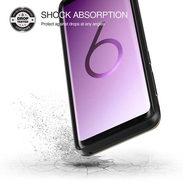 VERUS
Verus High Pro Shield Skal till Samsung Galaxy S9 Plus - Gold