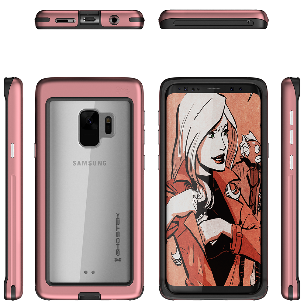 Ghostek
Ghostek Atomic Slim Skal till Samsung Galaxy S9 - Rose Gold