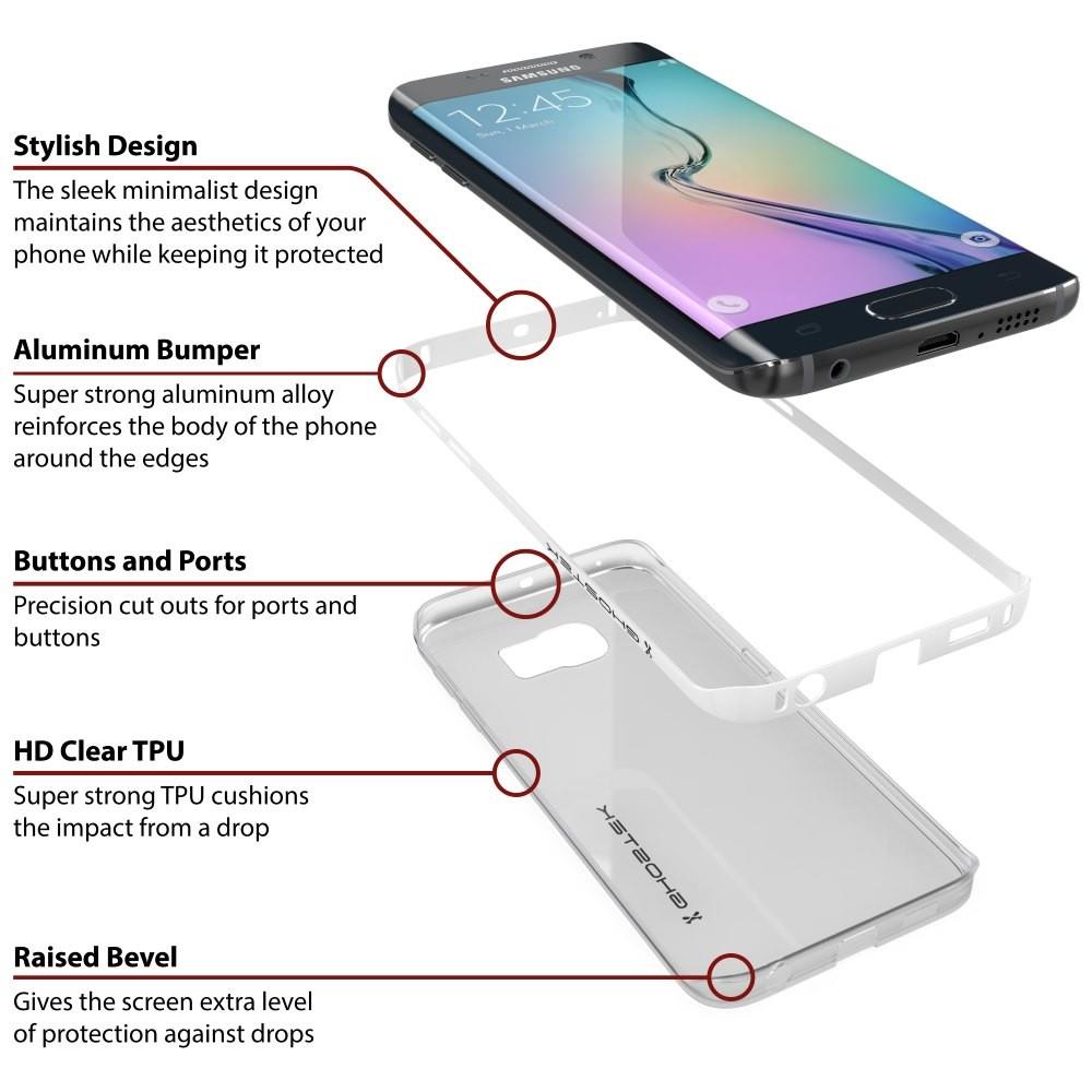 Ghostek
Ghostek Cloak Skal till Samsung Galaxy S6 Edge - Silver