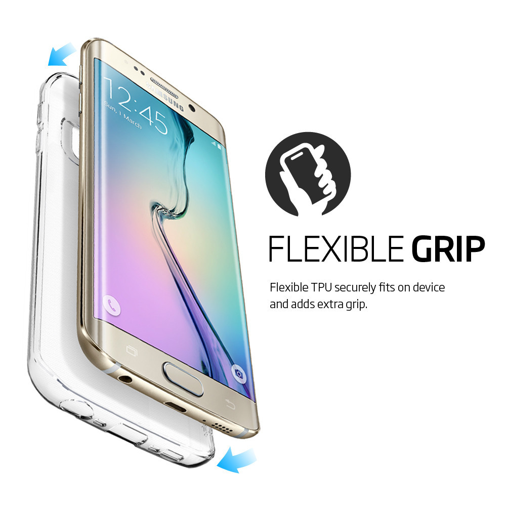 Spigen
SPIGEN Hybrid Crystal Skal till Samsung Galaxy S6 Edge - Clear