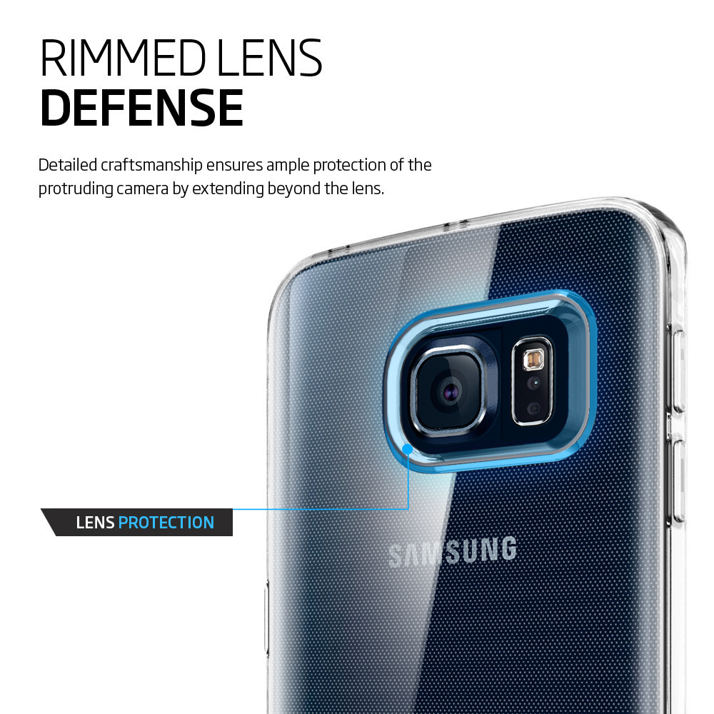 Spigen
SPIGEN Hybrid Crystal Skal till Samsung Galaxy S6 Edge - Clear