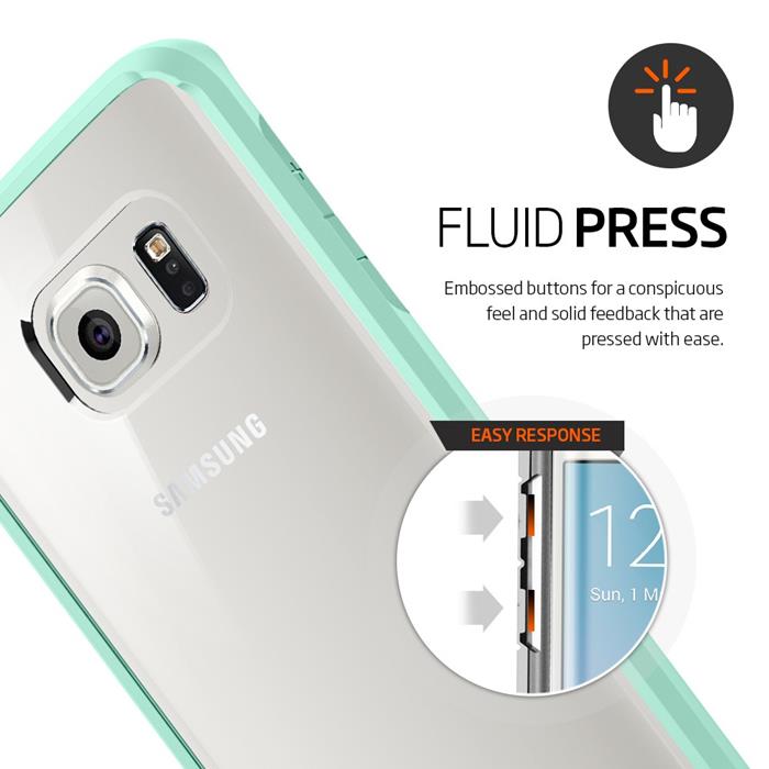 Spigen
SPIGEN Ultra Hybrid Skal till Samsung Galaxy S6 Edge - Mint