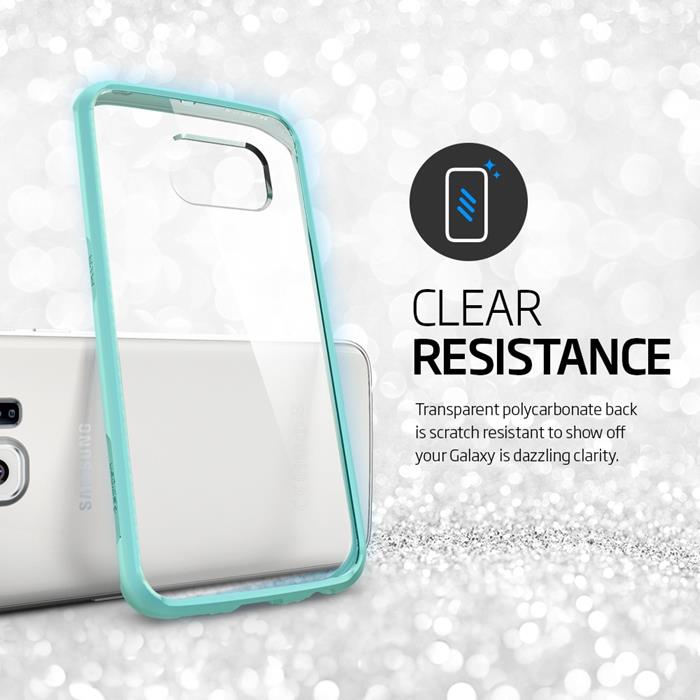 Spigen
SPIGEN Ultra Hybrid Skal till Samsung Galaxy S6 Edge - Mint