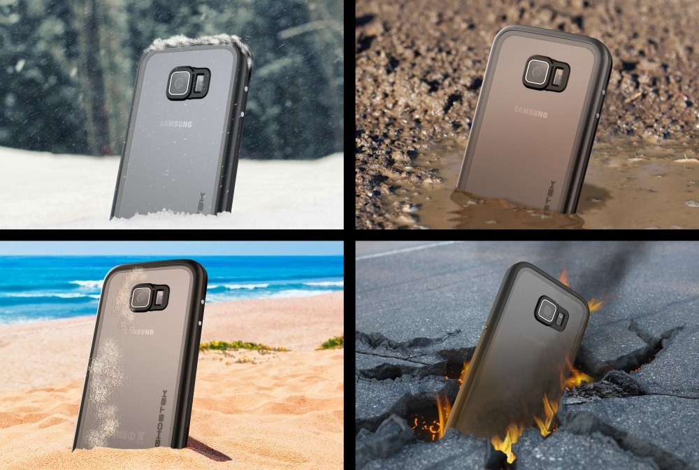 Ghostek
Ghostek Atmoic 2.0 Vattentätt Skal till Samsung Galaxy S6 - Silver