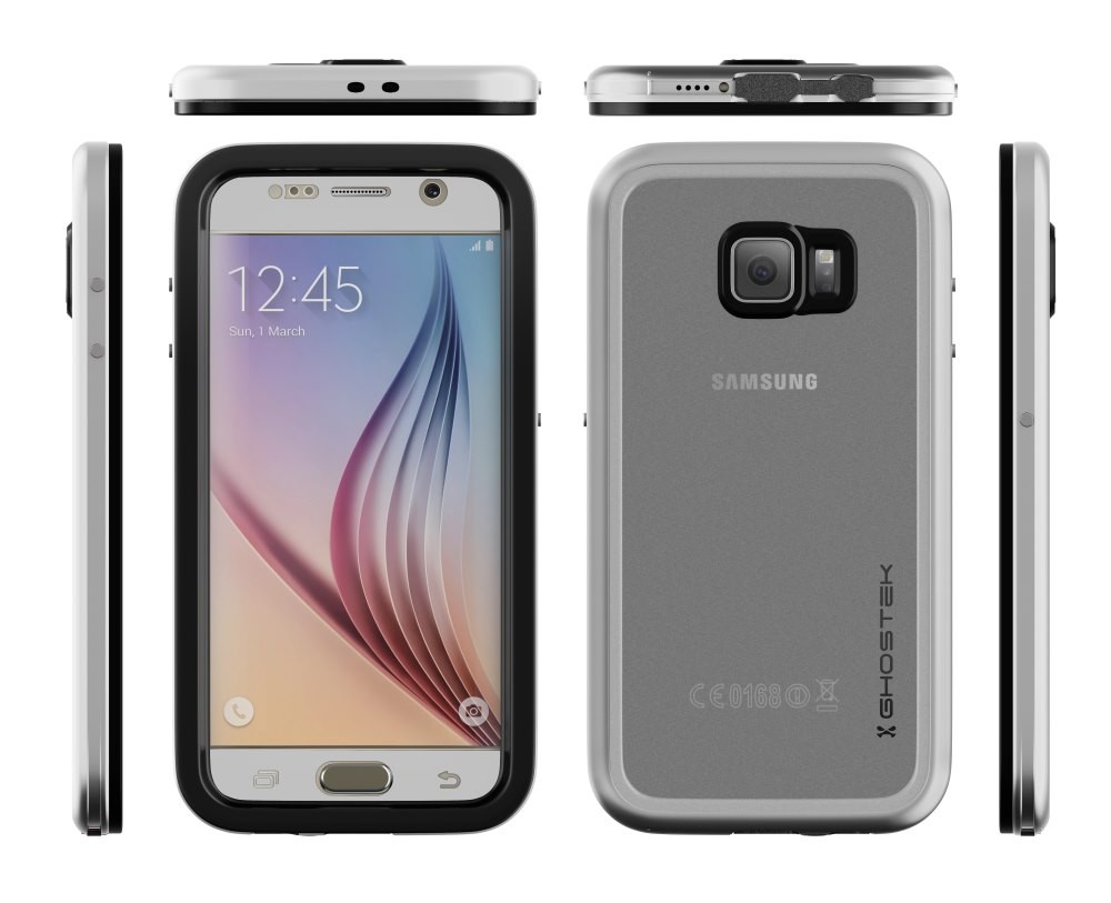 Ghostek
Ghostek Atmoic 2.0 Vattentätt Skal till Samsung Galaxy S6 - Silver