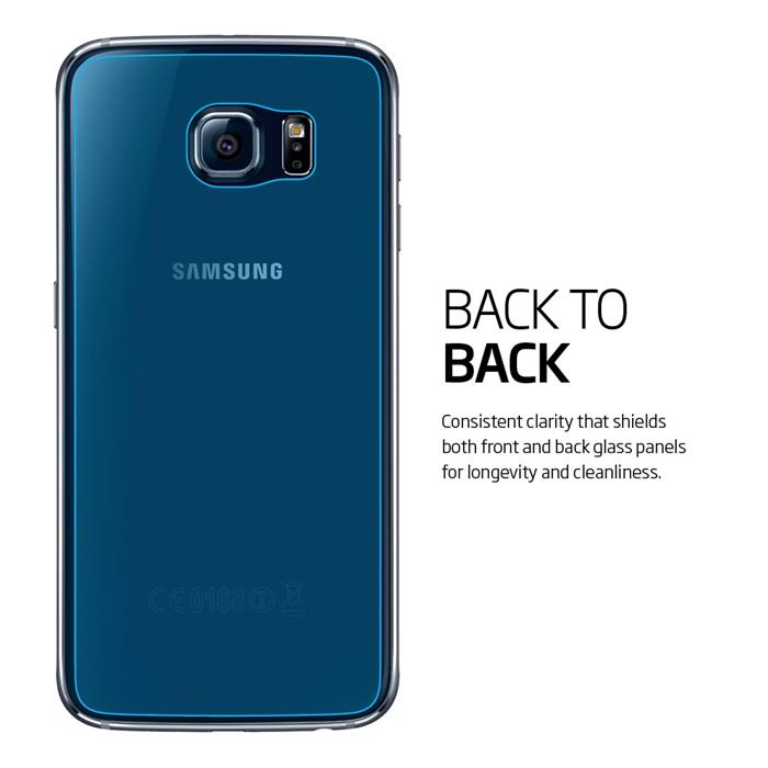 Spigen
Spigen Crystal Clear fram och bak Skärmskydd till Samsung Galaxy S6