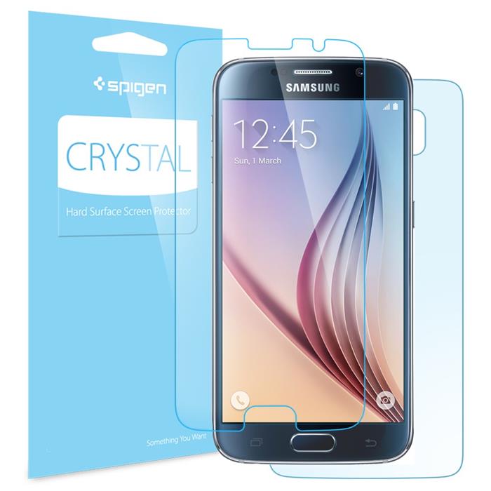 Spigen
Spigen Crystal Clear fram och bak Skärmskydd till Samsung Galaxy S6