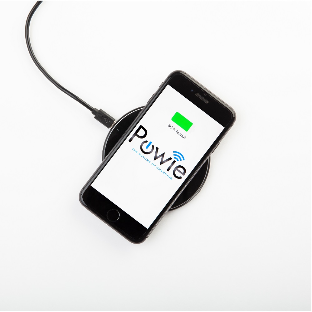 Powie
Powie QI Trådlös Laddare 10W - Svart