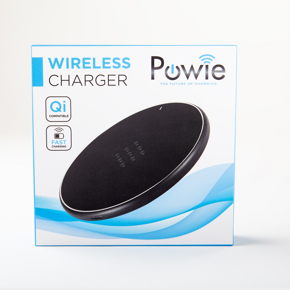 Powie
Powie QI Trådlös Laddare 10W - Svart