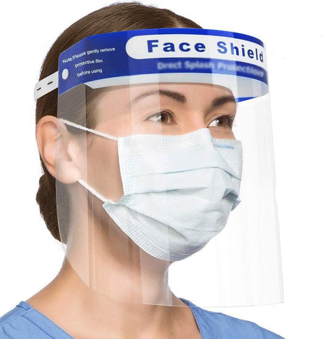 OEM - [2-PACK] - Skyddsvisir | Visir | Munskydd | Ansiktsskydd
