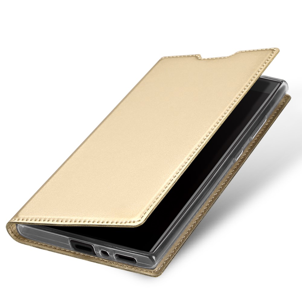 UTGATT4 - DUX DUCIS Plånboksfodral till Sony Xperia L2 - Gold