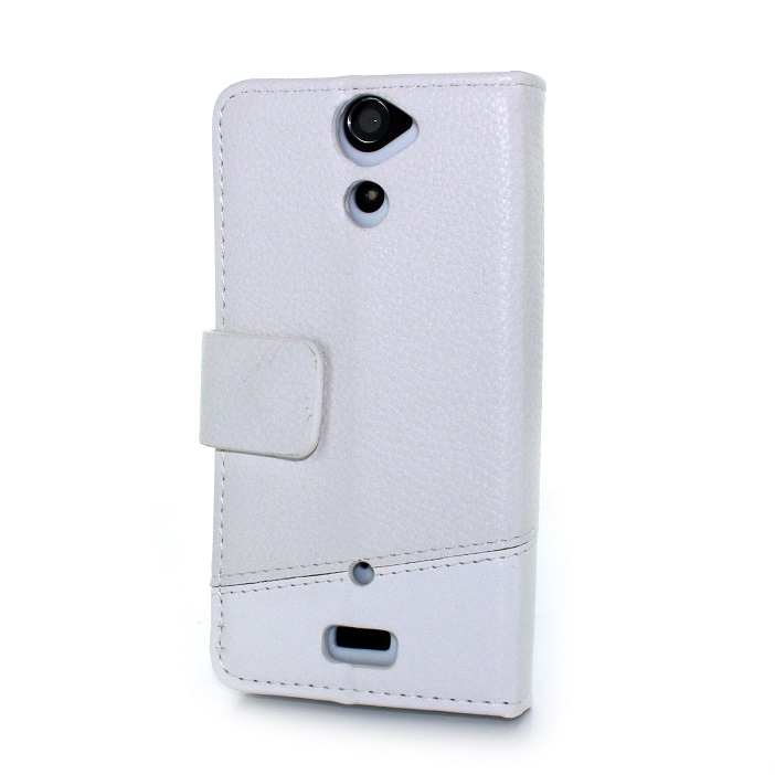 CoveredGear
CoveredGear Dual Embossed Plånboksfodral till Sony Xperia V - Vit