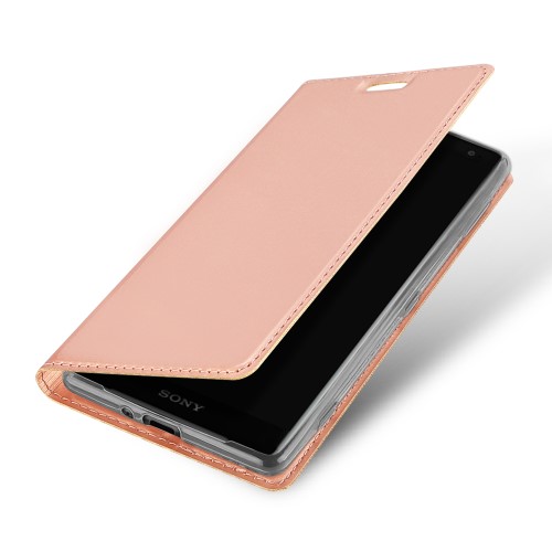 Dux Ducis - Dux Ducis Plånboksfodral till Sony Xperia XZ2 - Rose Gold