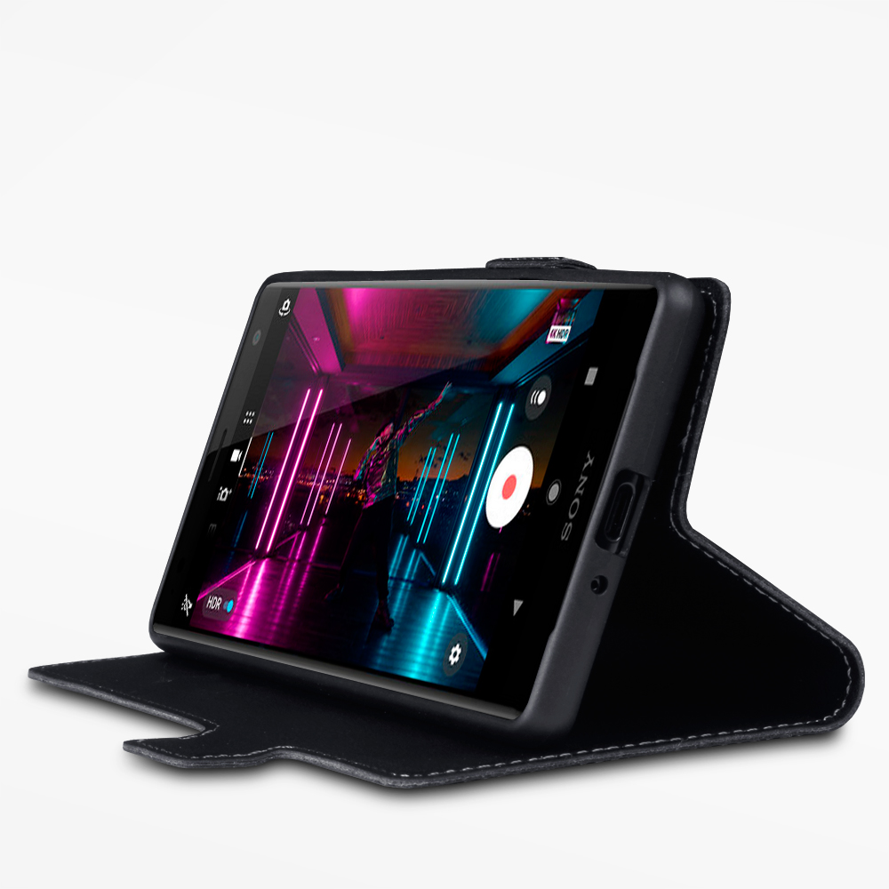 A-One Brand
Qubits Genuine Plånboksfodral till Sony Xperia XZ2 - Svart