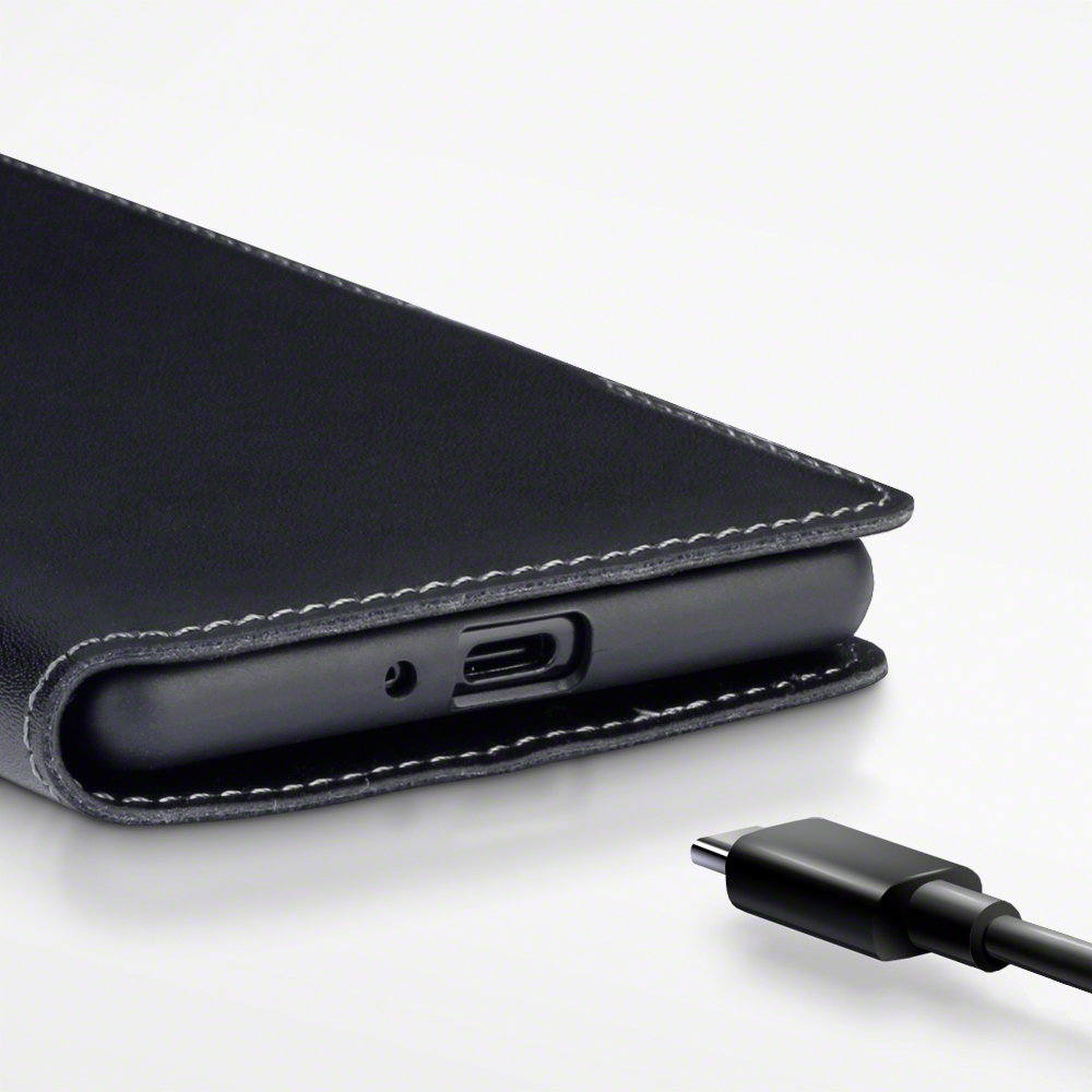 A-One Brand
Qubits Genuine Plånboksfodral till Sony Xperia XZ2 - Svart