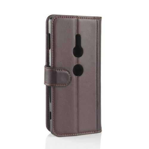 OEM
Genuine Split Plånboksfodral till Sony Xperia XZ2 - Brun