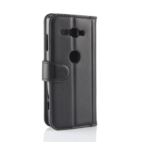 A-One Brand
Genuine Split Plånboksfodral till Sony Xperia XZ2 Compact - Svart